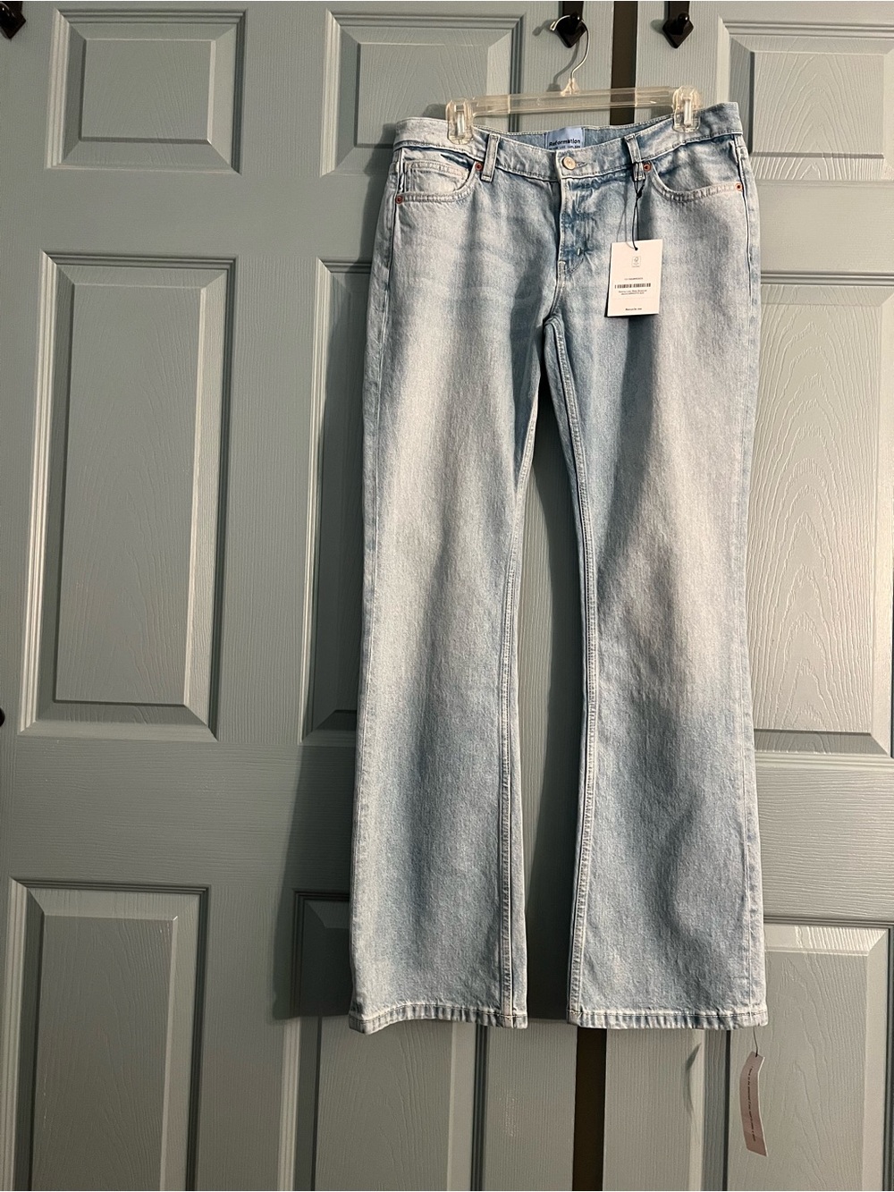 Reformation Devon Lee Carlson Kenny Low Rise Bootcut